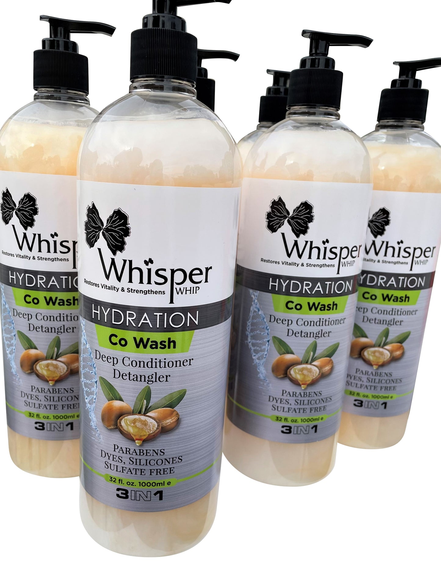 Whisper Whip Hydration 6 pack 32 oz. each bottle